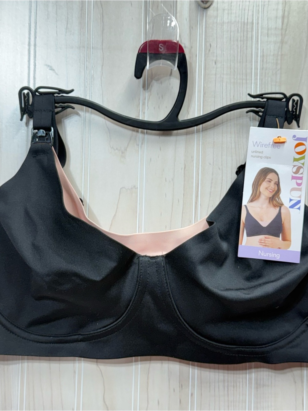 Oyspon Wirefree Nursing Bra — Black